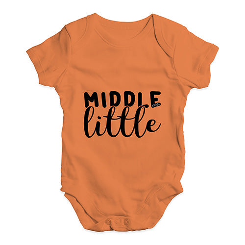 Middle Little Baby Unisex Baby Grow Bodysuit