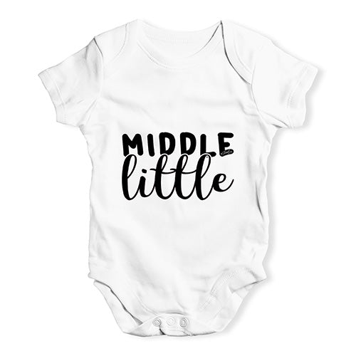 Middle Little Baby Unisex Baby Grow Bodysuit