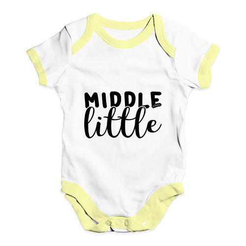 Middle Little Baby Unisex Baby Grow Bodysuit