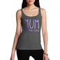 Womens Funny Tank Top Mum And Then Some Women's Tank Top Small Dark Grey