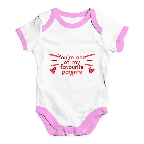 One Of My Favourite Parents Baby Unisex Baby Grow Bodysuit