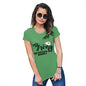 Funny T-Shirts For Women Irony Opposite Of Wrinkly Women's T-Shirt X-Large Green