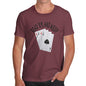 Funny T-Shirts For Men Sarcasm Read 'Em And Weep Men's T-Shirt X-Large Burgundy