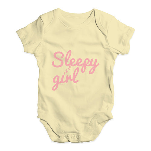 Sleepy Girl Baby Unisex Baby Grow Bodysuit