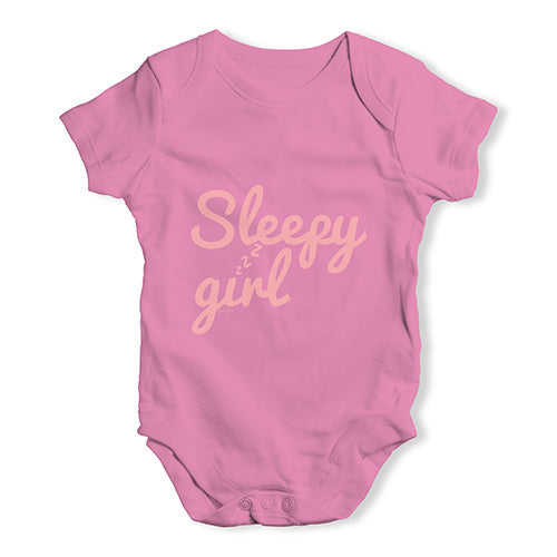 Sleepy Girl Baby Unisex Baby Grow Bodysuit