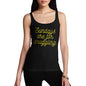 Novelty Tank Top Women Sundays Are For Snuggling Women's Tank Top Large Black