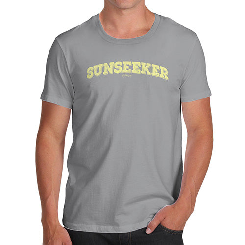 Funny Gifts For Men Sunseeker Men's T-Shirt X-Large Light Grey