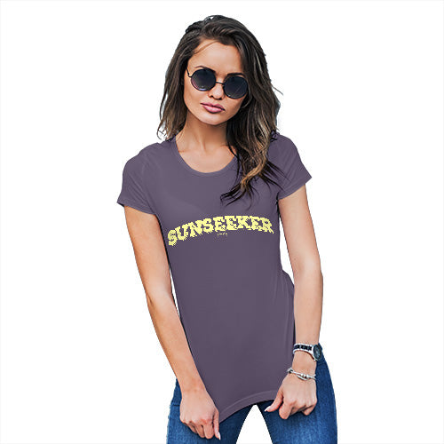 Funny T Shirts For Mom Sunseeker Women's T-Shirt X-Large Plum