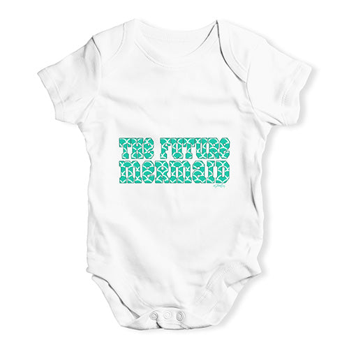 The Future Mermaid Baby Unisex Baby Grow Bodysuit