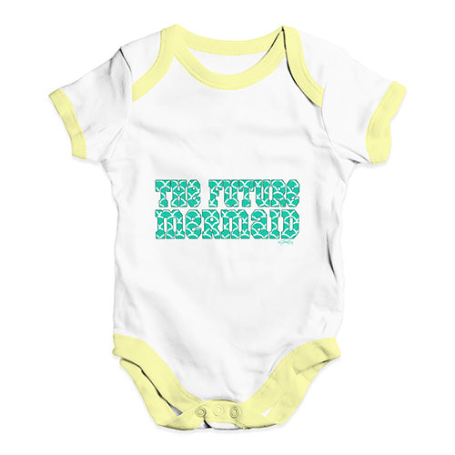 The Future Mermaid Baby Unisex Baby Grow Bodysuit