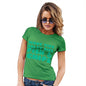 Funny T-Shirts For Women Sarcasm Wave Tips Salty Dips Women's T-Shirt Medium Green