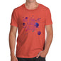 Novelty T Shirts For Dad Big Fan Of Space Men's T-Shirt X-Large Orange