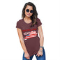 Funny T Shirts For Mum Greetings From Kentucky USA Flag Women's T-Shirt Small Burgundy