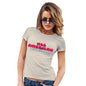 Womens Funny Sarcasm T Shirt All American Women's T-Shirt X-Large Natural