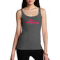 Women Funny Sarcasm Tank Top All American Women's Tank Top Large Dark Grey