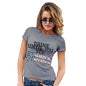 Womens Funny Tshirts Drink Until You See Stars And Stripes Women's T-Shirt Medium Light Grey