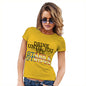 Womens Funny Tshirts Drink Until You See Stars And Stripes Women's T-Shirt Small Yellow