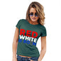 Funny T-Shirts For Women Red, White & Boom Women's T-Shirt Large Bottle Green