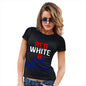 Funny Tee Shirts For Women Red, White & Due Personalised Women's T-Shirt Medium Black