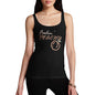 Funny Tank Top For Mum Feelin' Peachy Women's Tank Top Large Black