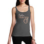 Womens Funny Tank Top Feelin' Peachy Women's Tank Top X-Large Dark Grey