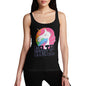 Womens Novelty Tank Top Go To Hell Unicorn Women's Tank Top Medium Black