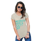 Funny T-Shirts For Women Mermaid Hair & Salty Air Women's T-Shirt Small Natural