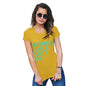 Funny Tshirts For Women Mermaid Hair & Salty Air Women's T-Shirt X-Large Yellow