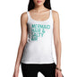 Womens Novelty Tank Top Christmas Mermaid Hair & Salty Air Women's Tank Top Medium White