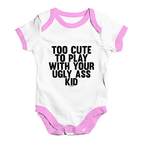 Too Cute To Play Baby Unisex Baby Grow Bodysuit