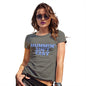 Womens Novelty T Shirt Mummin' Aint Easy Women's T-Shirt X-Large Khaki