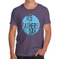 Funny Tee For Men It's Really Her Day Men's T-Shirt X-Large Plum