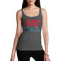 Womens Funny Tank Top I'm Not Drunk I'm American Women's Tank Top X-Large Dark Grey