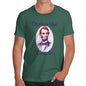 Funny T-Shirts For Men Drinkin Like Lincoln Men's T-Shirt Medium Bottle Green