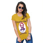 Funny T-Shirts For Women Drinkin Like Lincoln Women's T-Shirt Small Yellow