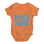 Dad's Little Dude Baby Unisex Baby Grow Bodysuit