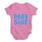 Dad's Little Dude Baby Unisex Baby Grow Bodysuit