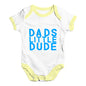 Dad's Little Dude Baby Unisex Baby Grow Bodysuit