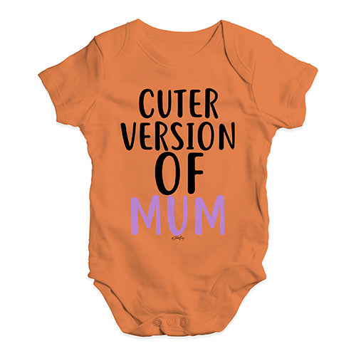 Cuter Version Of Mum Baby Unisex Baby Grow Bodysuit