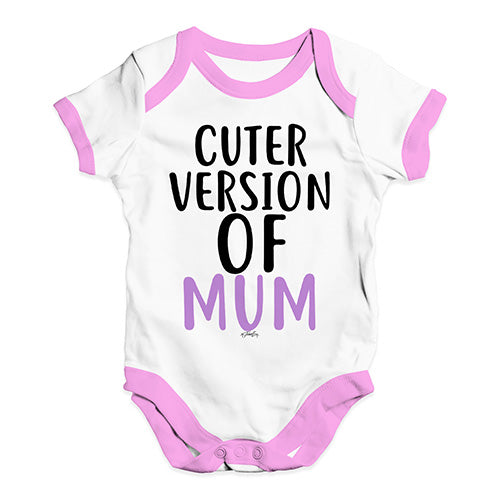 Cuter Version Of Mum Baby Unisex Baby Grow Bodysuit
