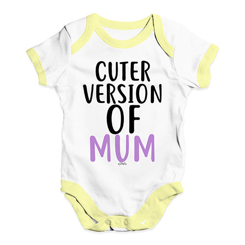 Cuter Version Of Mum Baby Unisex Baby Grow Bodysuit