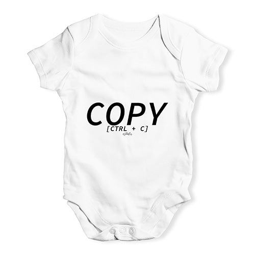 Copy CTRL + C Baby Unisex Baby Grow Bodysuit