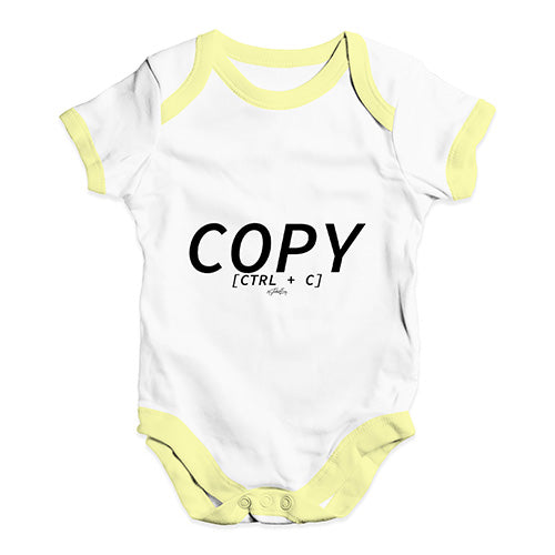 Copy CTRL + C Baby Unisex Baby Grow Bodysuit