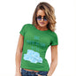 Novelty Tshirts Women Dad You're As Cool As Ice Women's T-Shirt X-Large Green