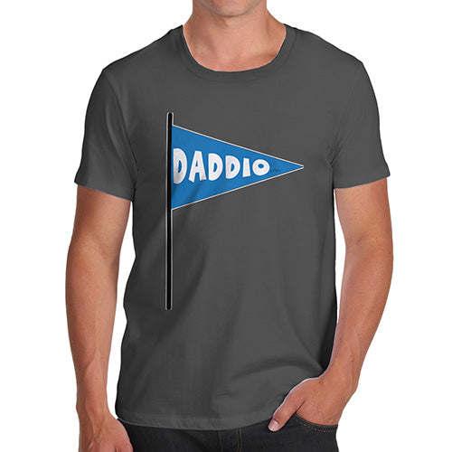 Funny Mens T Shirts Daddio Men's T-Shirt X-Large Dark Grey