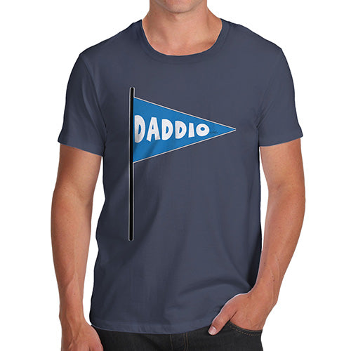 Mens Humor Novelty Graphic Sarcasm Funny T Shirt Daddio Men's T-Shirt X-Large Navy