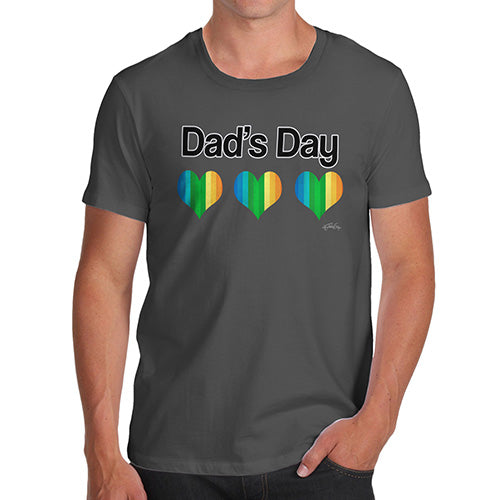 Novelty Tshirts Men Dad's Day Men's T-Shirt X-Large Dark Grey