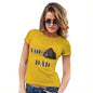 Funny Shirts For Women You Rock Dad  Women's T-Shirt X-Large Yellow