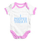 I Pooped Today! Baby Unisex Baby Grow Bodysuit