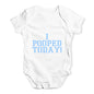 I Pooped Today! Baby Unisex Baby Grow Bodysuit